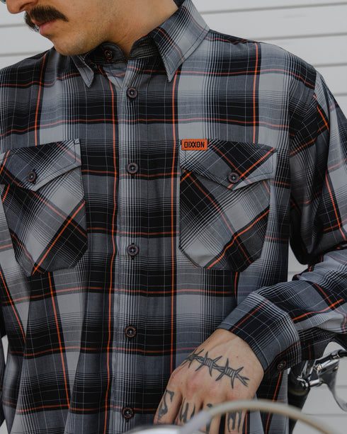 SPRINGER BAMBOO LONG SLEEVE BUTTON UP - MENS